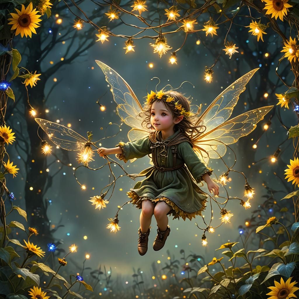 Lyra, the Light-Bringer Fairy