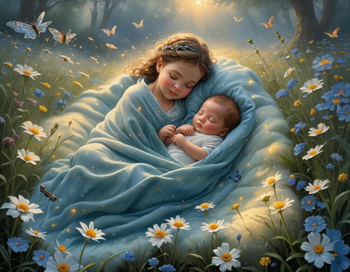 Peaceful Siblings
