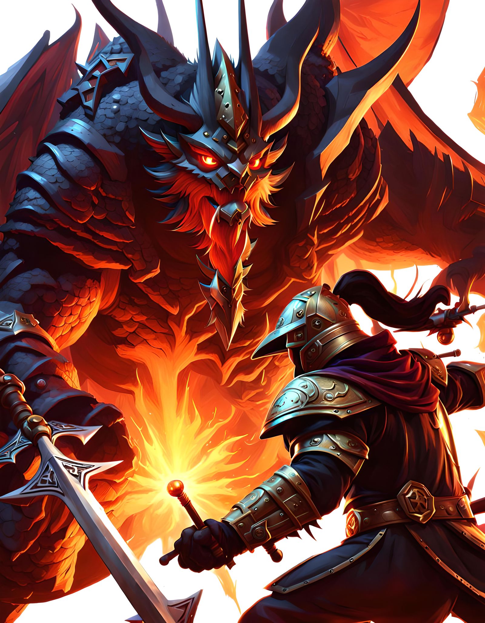 3D&D - Beelzebub Fighting a Level 15 Paladin