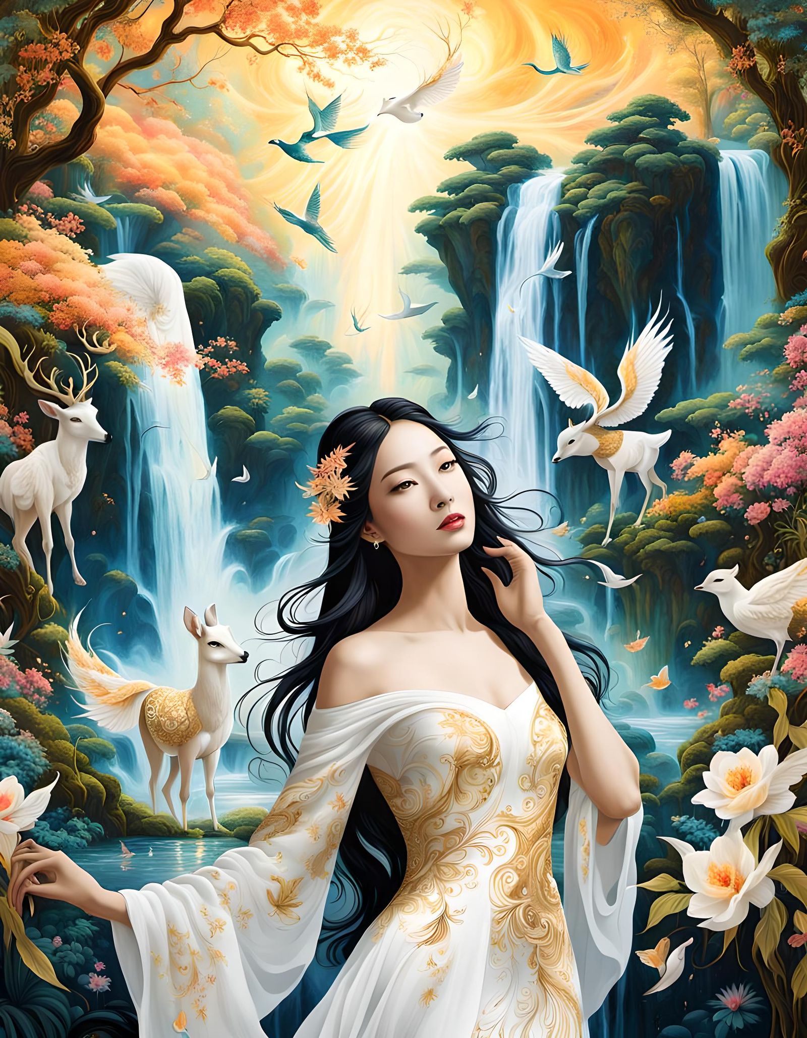 beautiful world in peace