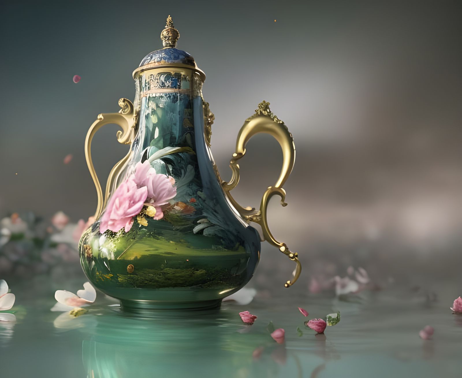 Dreamy Recursive Beauty in Digital Art