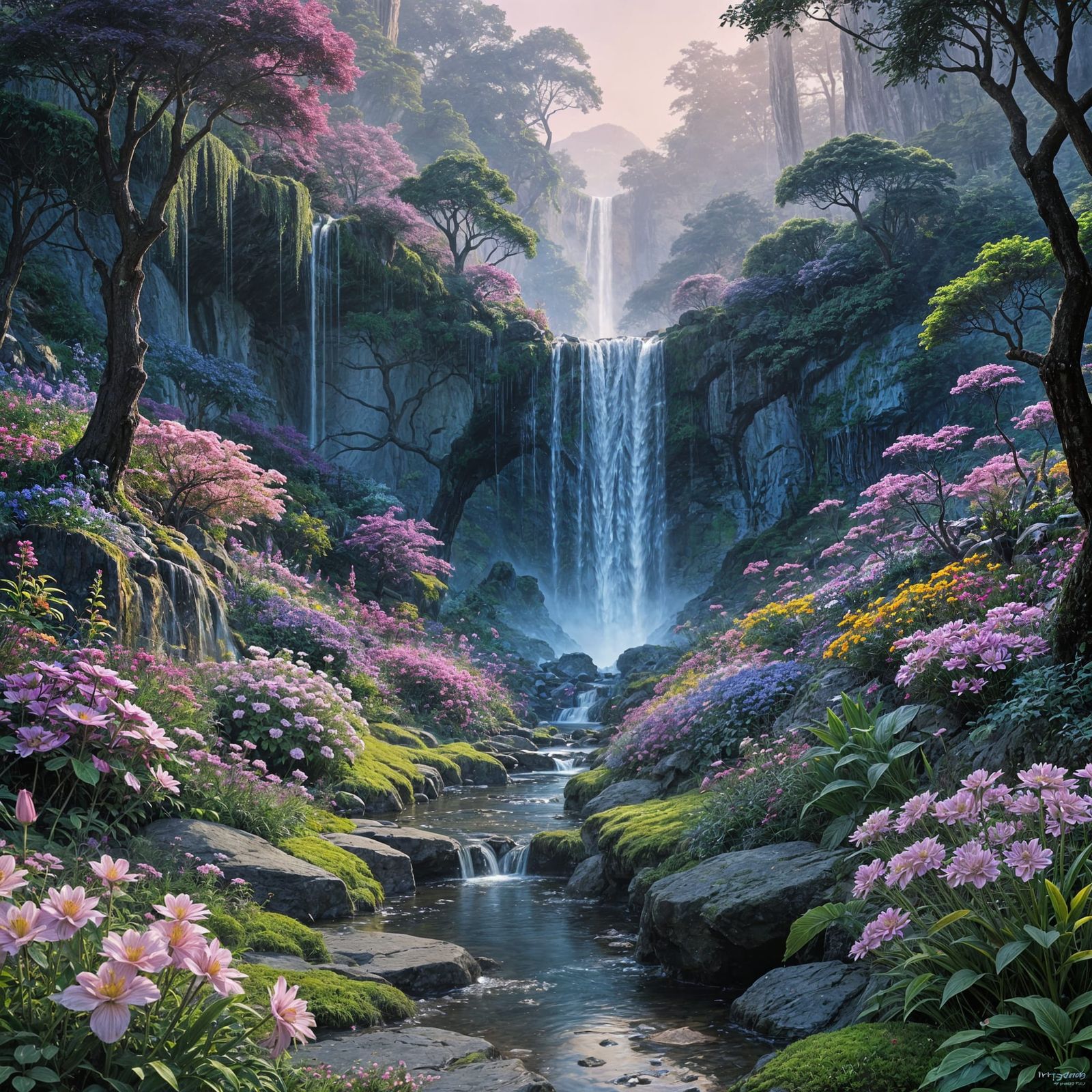 Surreal Neon Oasis Reveal