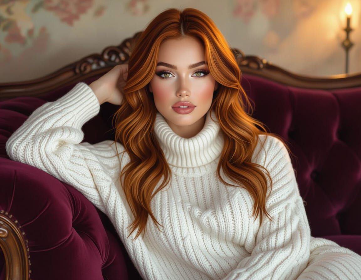 Katarina Evangeline Kemppainen on Velvet Couch