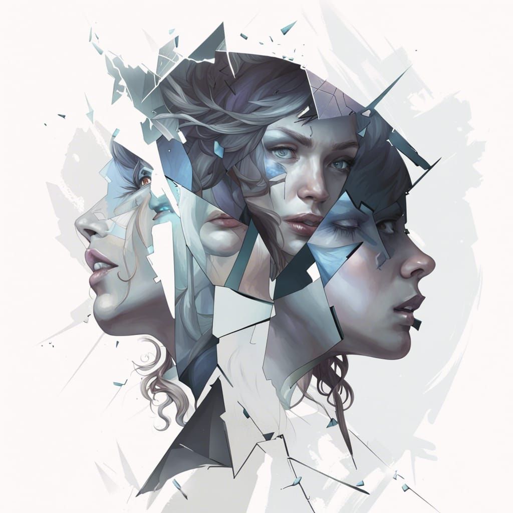 Shattered Personalities: A Conceptual Portrait