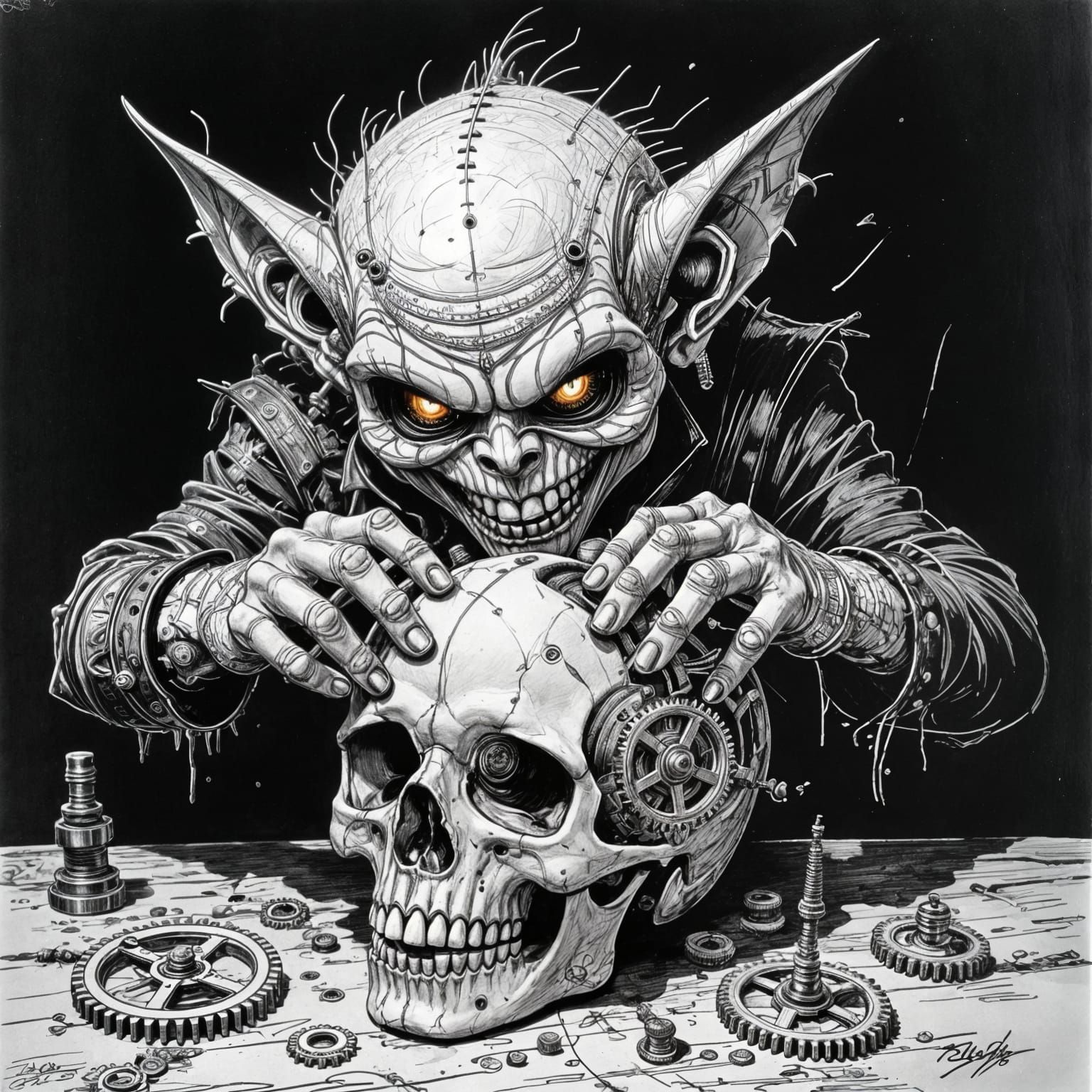 Goblin machinist/tinkerer...