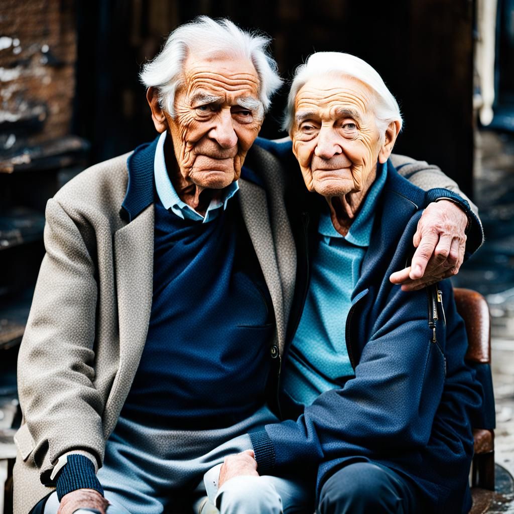 AI Interpretation of Youth and Old Age