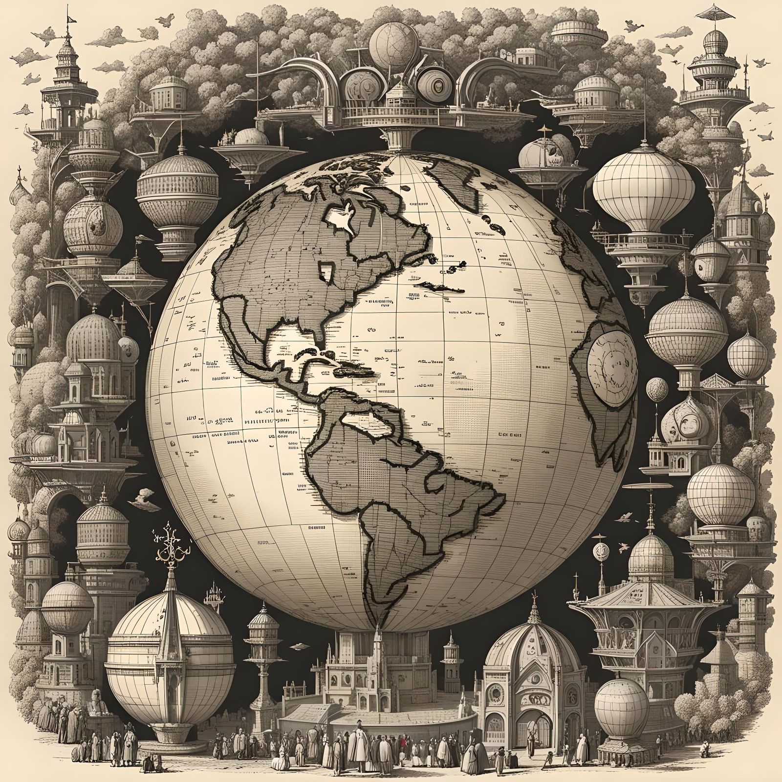 Anthropomorphic Global Fricative Generated by AI