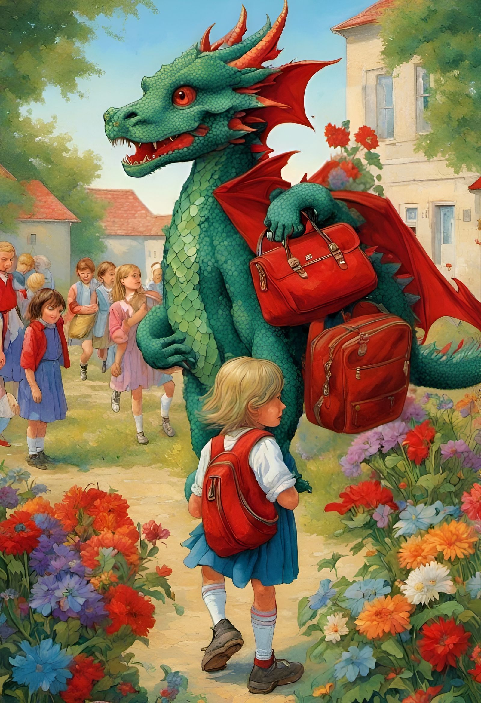 Dragon’s First Day at School - No 1