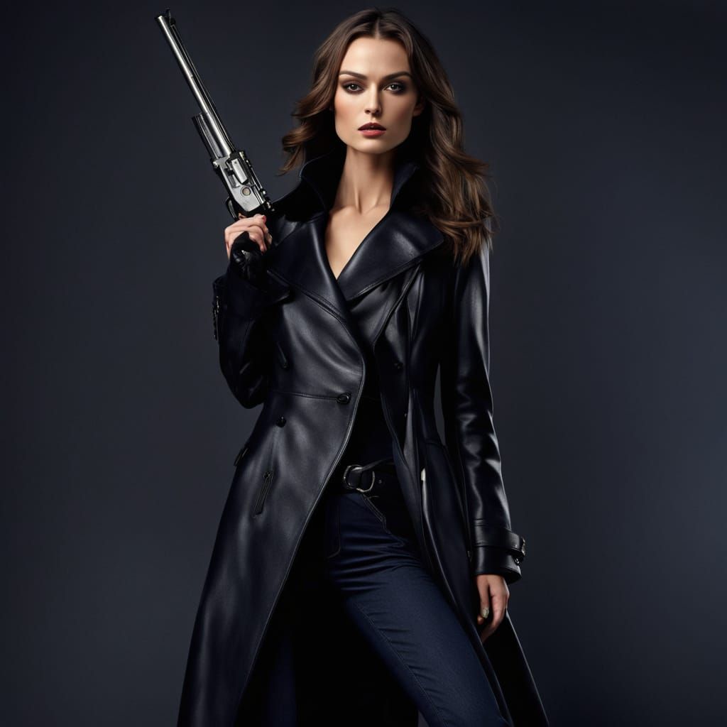 Keira Knightley as Alicia Franciscus in Cyberpunk-Inspired A...