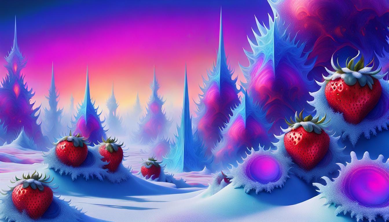 Surreal IPhone Dreamscape in Fractal Digital Art