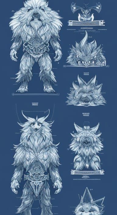Monster blueprint