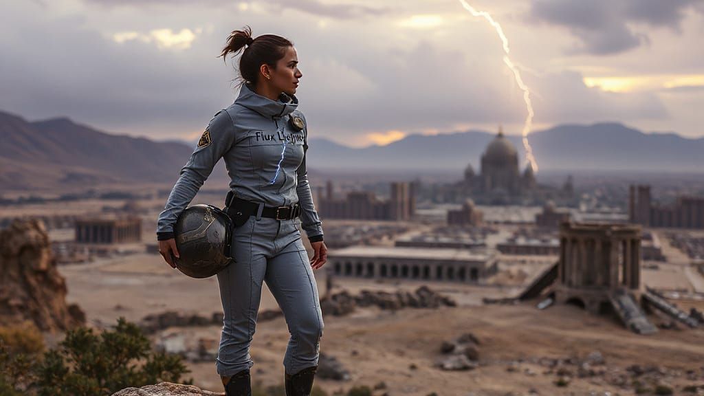 "Flux Lightning UNDER REPAIR, Go Around"