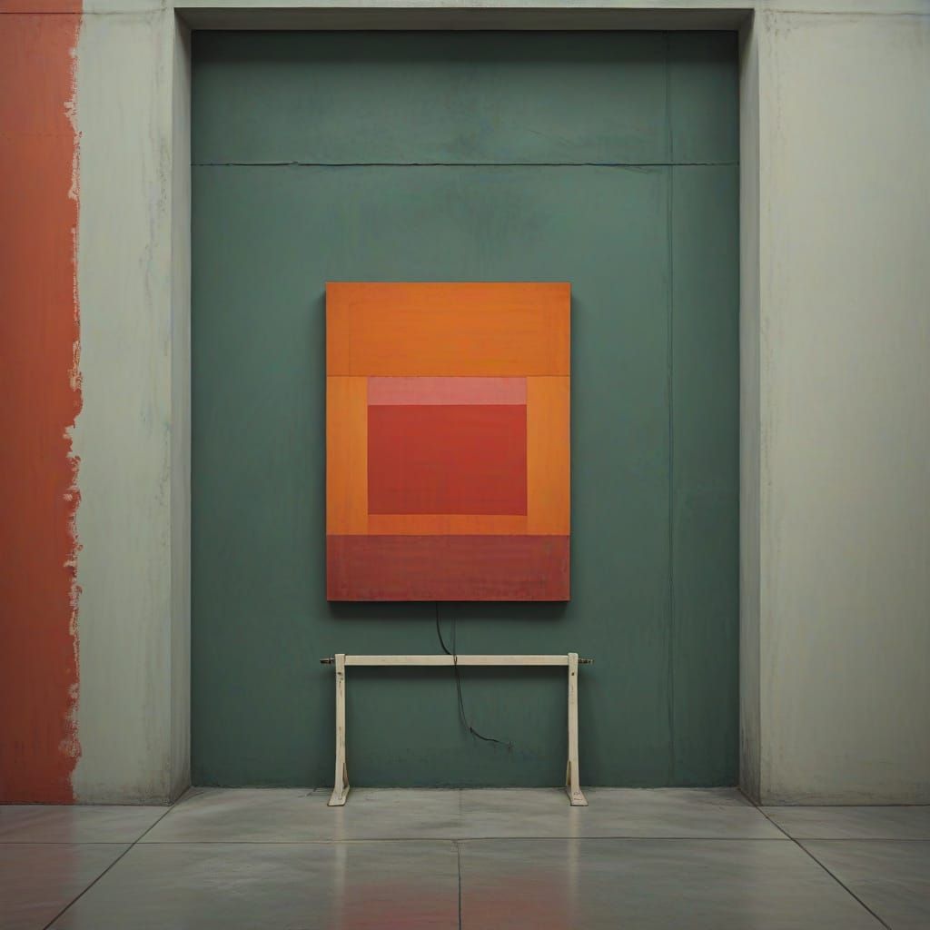 Hyperrealistic Warrior Machine in Muted Colors