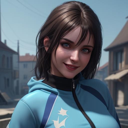 Beautiful Brunette in Zemun: Realistic 4K Portrait