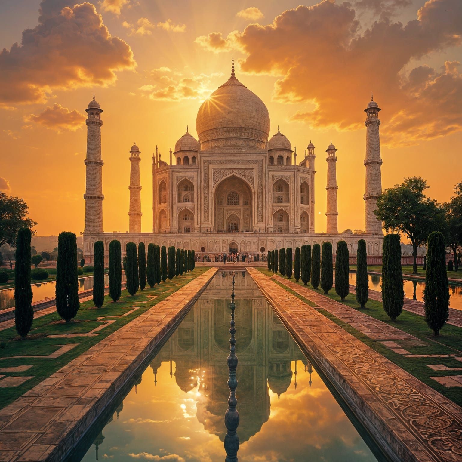 The Taj Mahal