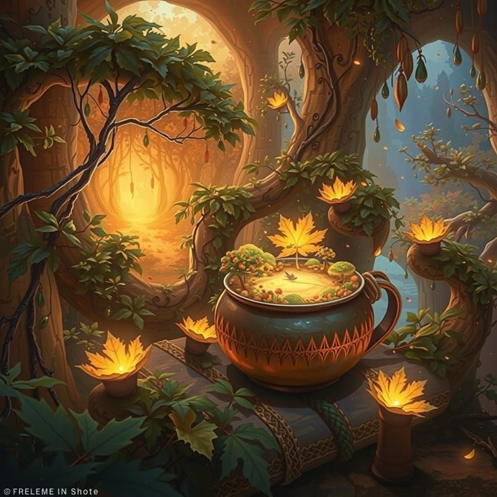 A orangish transparent exquisite oval ornate transparent gla...