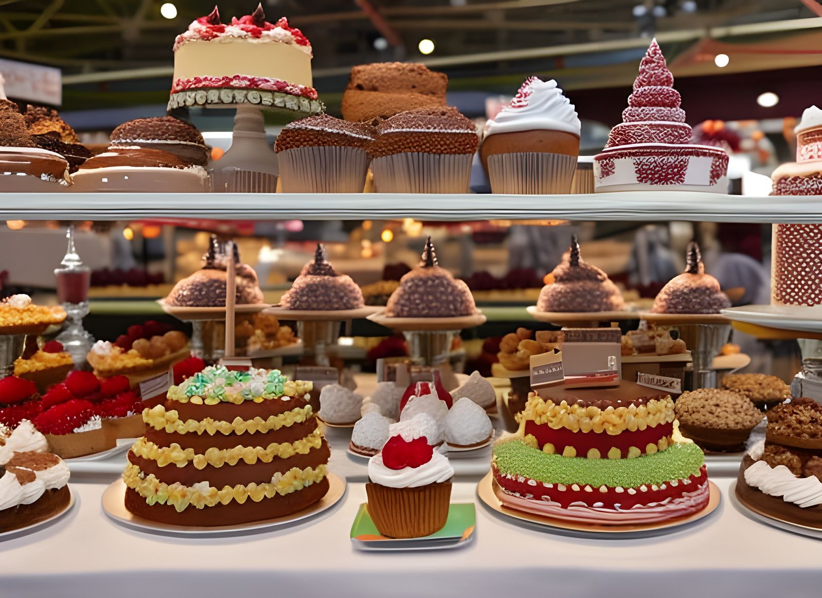 State Fair Dessert Table in High Resolution