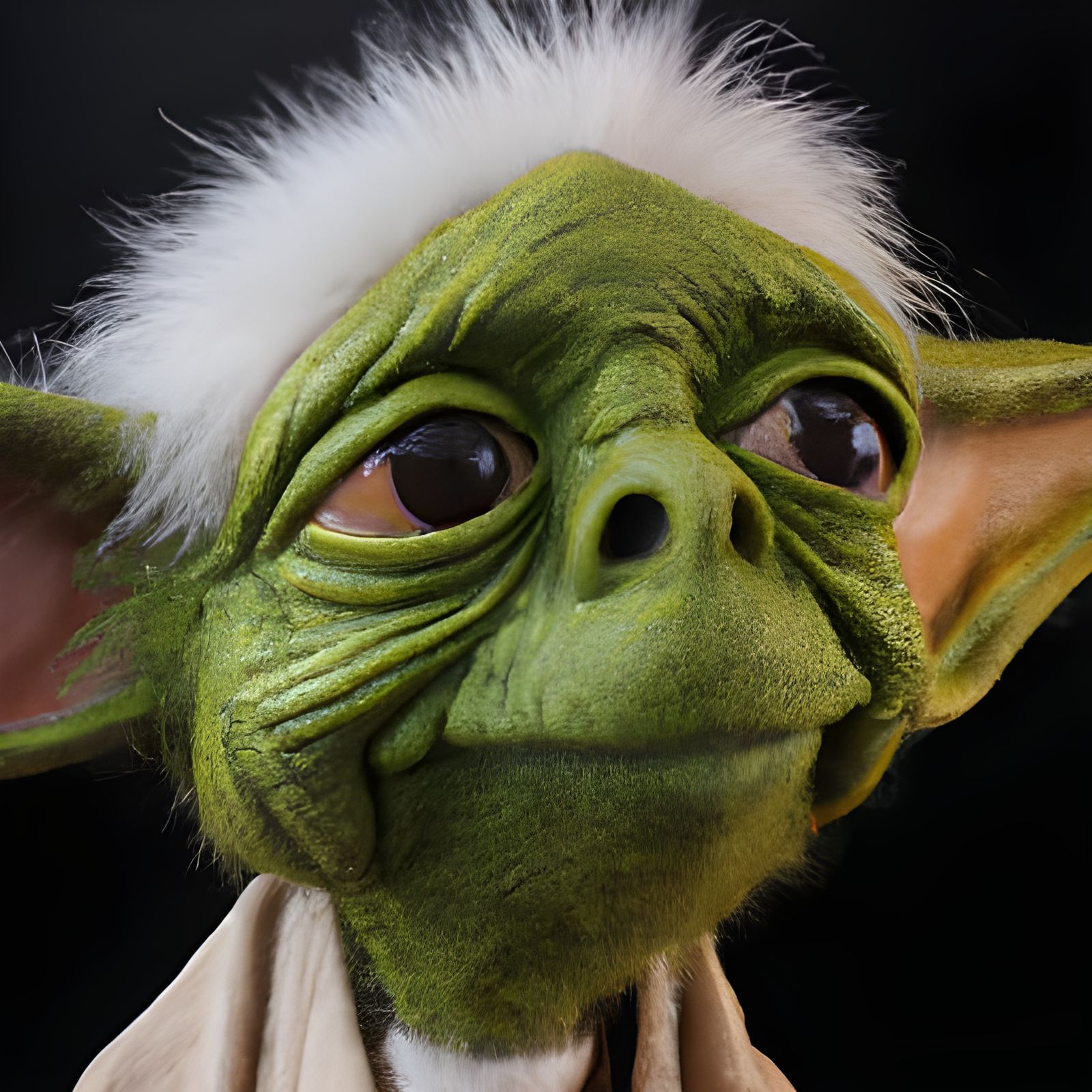 Yoda as Muppet: Hyperrealistic Stop Motion