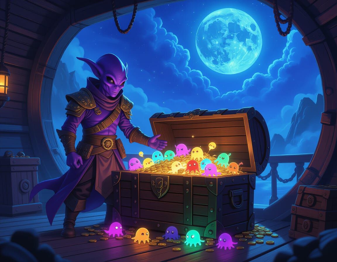 Gah! My treasure is infested with pests