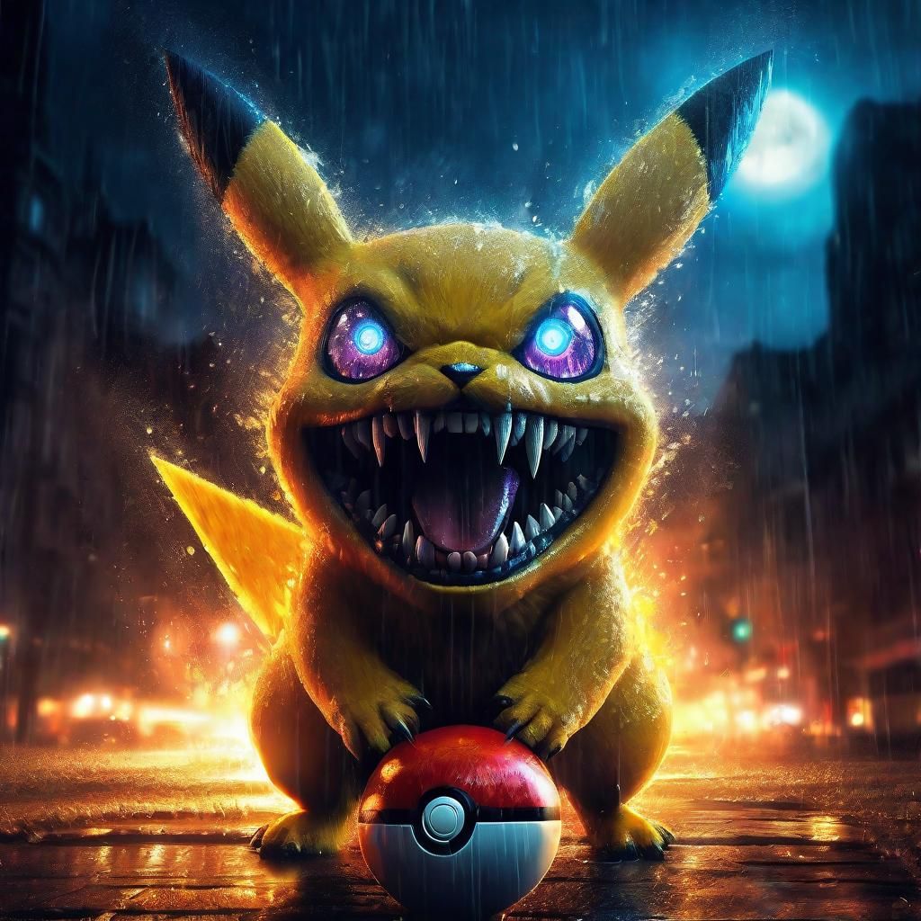 Insane Haloween Demon pokemon