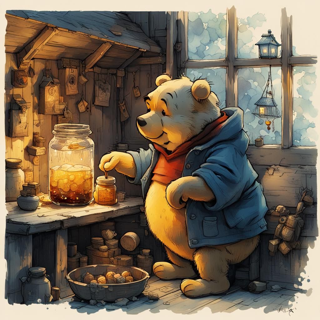 Winnie the Pooh and the Honey Jar adventures