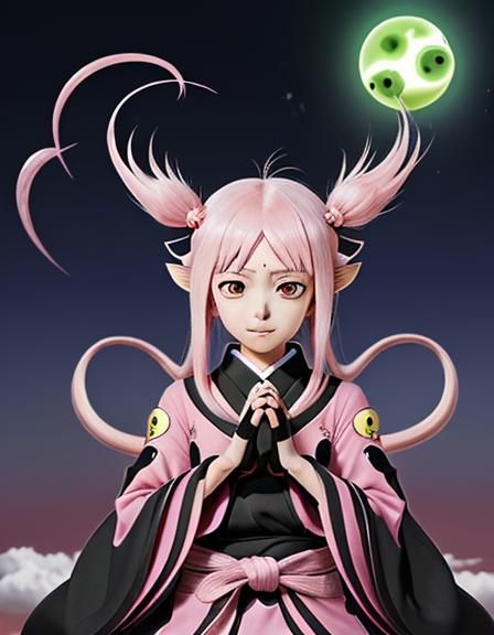 Hikikomari Kyuuketsuki no Monmon Character Art