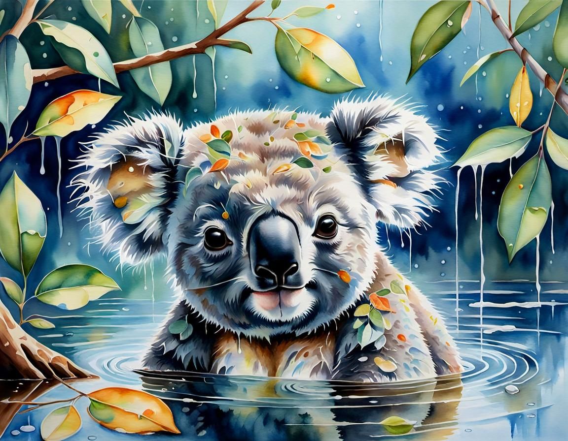 43 degrees C? It's worth getting wet fur!