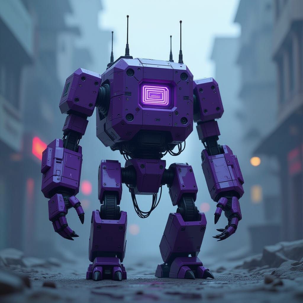 AI Art: The Cubewarden Guardian