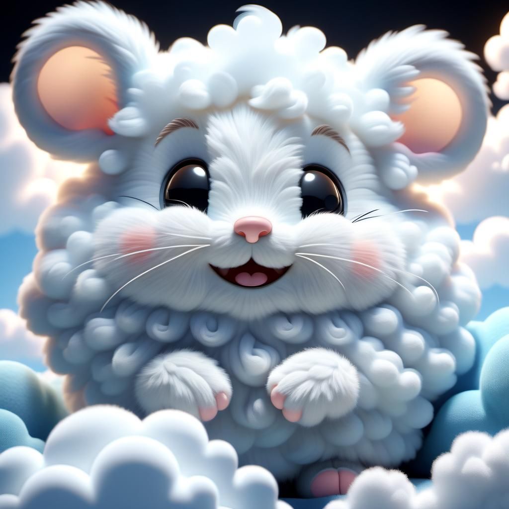 mouse, made from a cloud