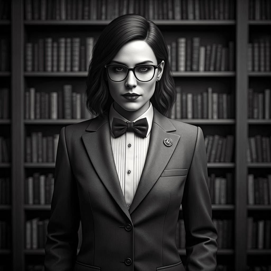 Ethereal Goddess of Chaos in Hyperrealistic Portrait