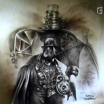 Steampunk Darth Vader Reimagined
