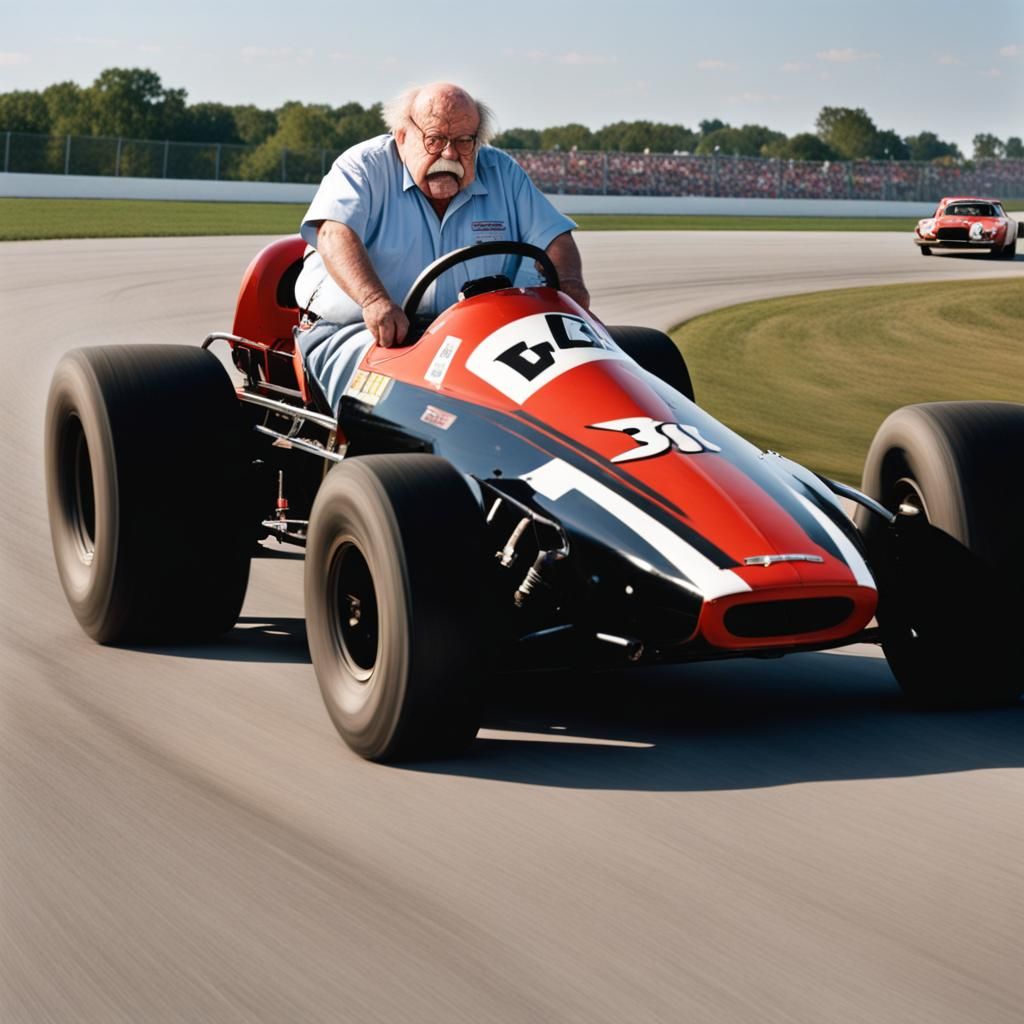 Wilford Brimley's High-Speed Racing Adventure