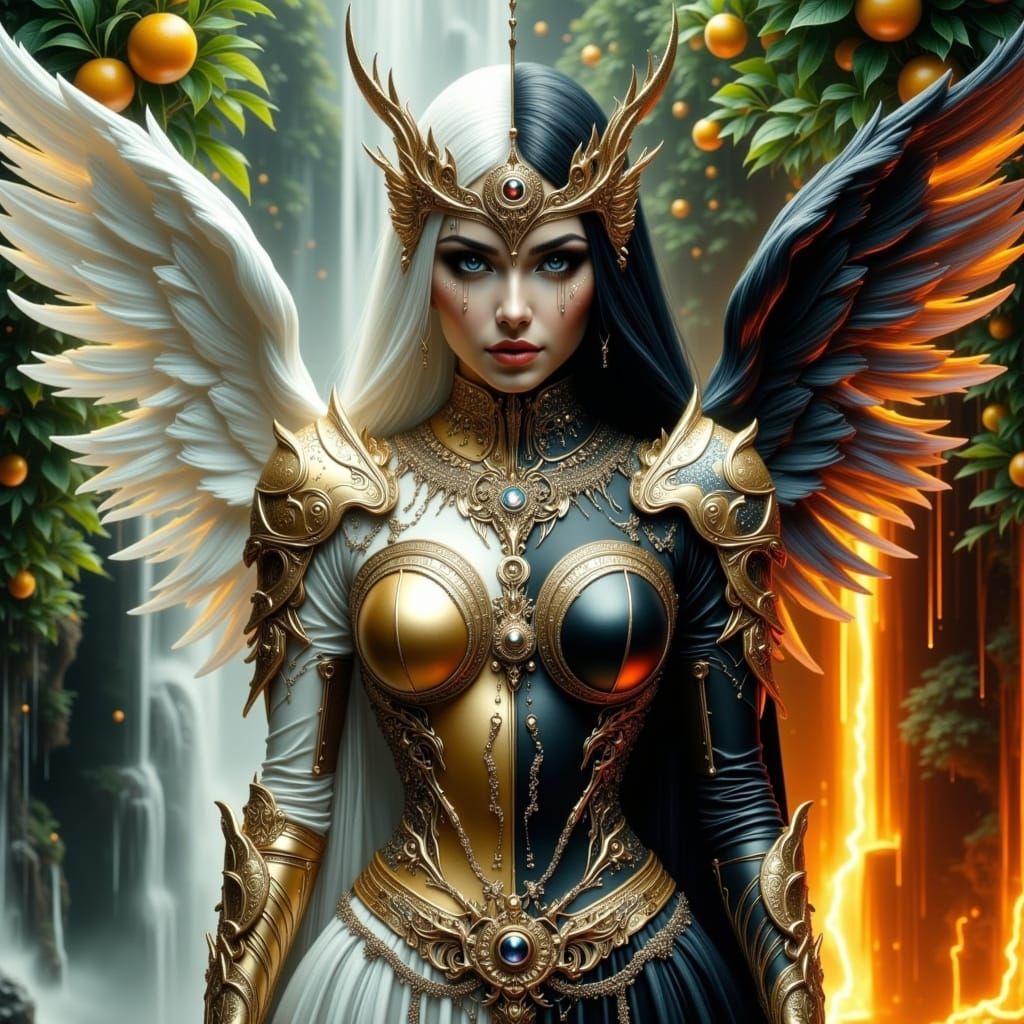 Angels in Dystopian Paradise: Hyperreal Portraits