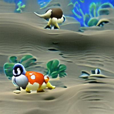 Underwater World with Exotic Marine Life