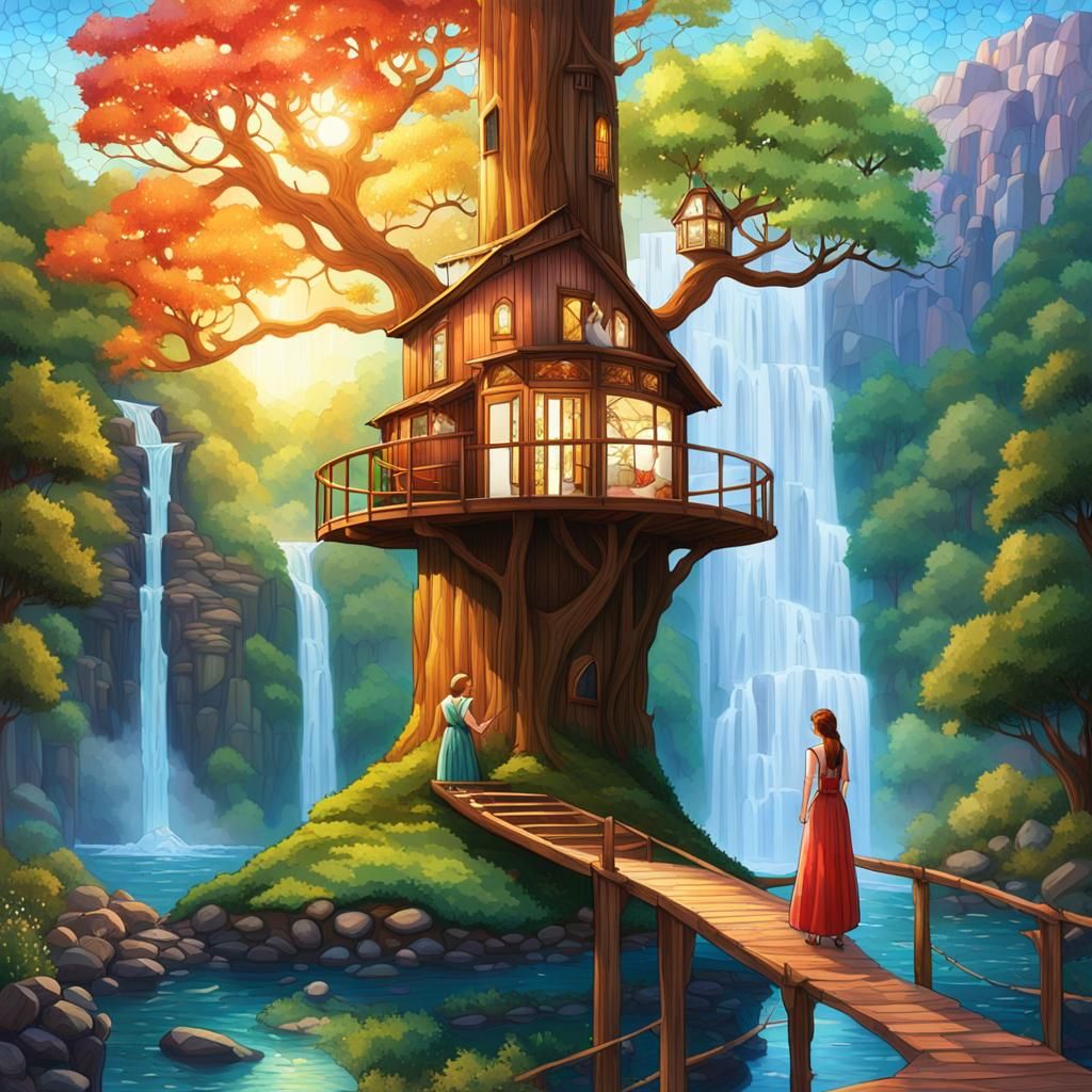 Hidden Waterfall Grove