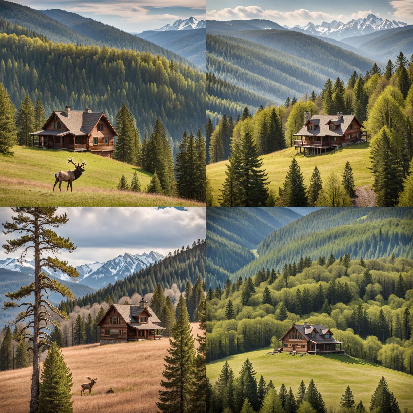 Secluded Forest Home with Wildlife View