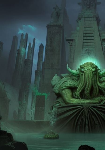 Entrance to the Nightmare Corpse City of R'lyeh