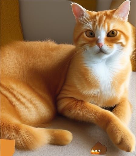 orange tabby cat