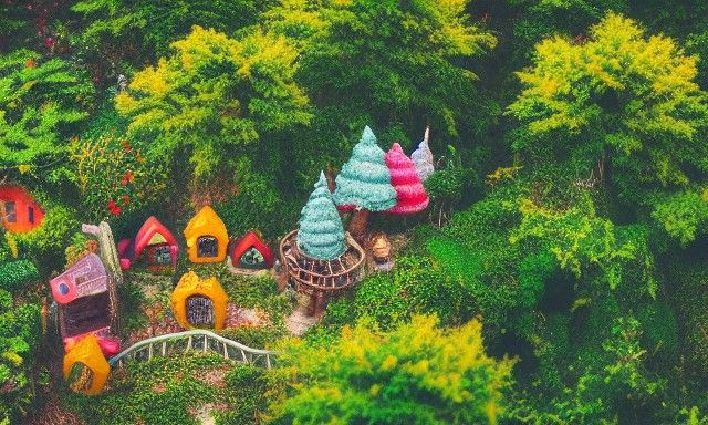 (Toy-like) Elven Village 04