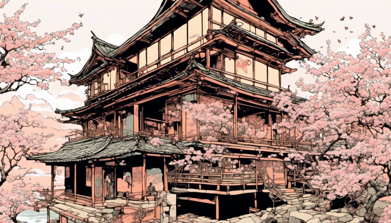 Echoes of Edo: Japanese Feudal Architecture