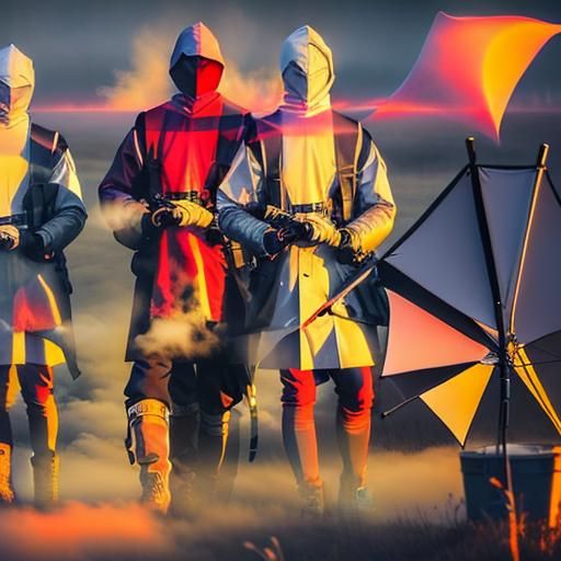 Haunting Fog Landscape in Muted Digital Photography