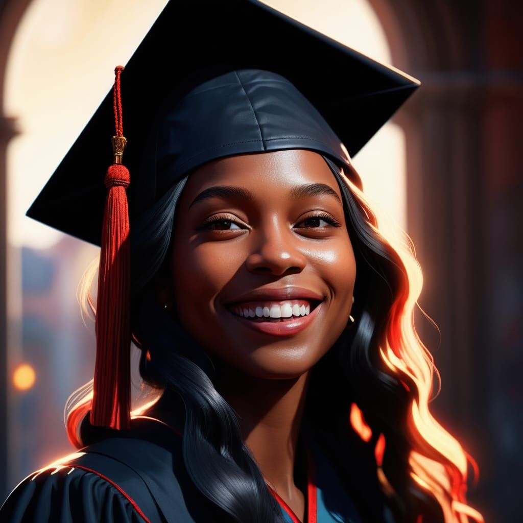 Stunning Portrait of a Black Woman in Regalia