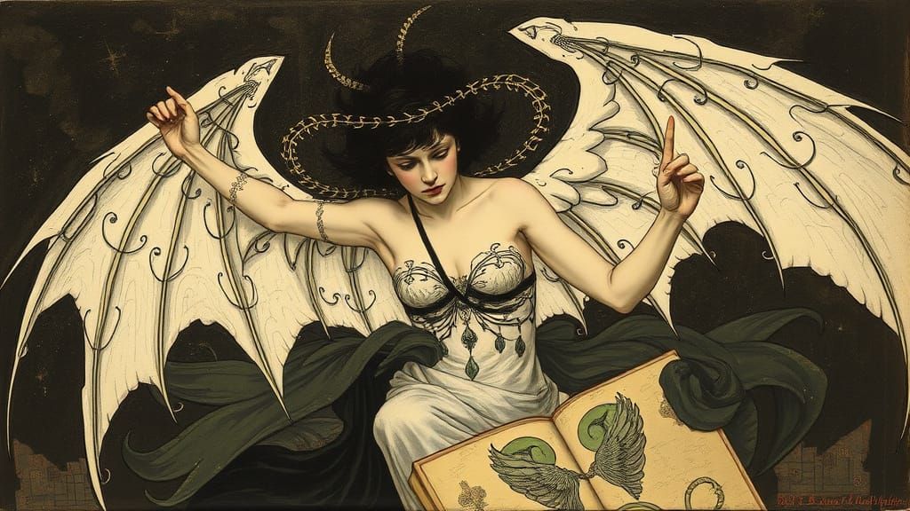 Ethereal Portrait of Lucifer, Lucifer's Portrait, Lucifer's ...