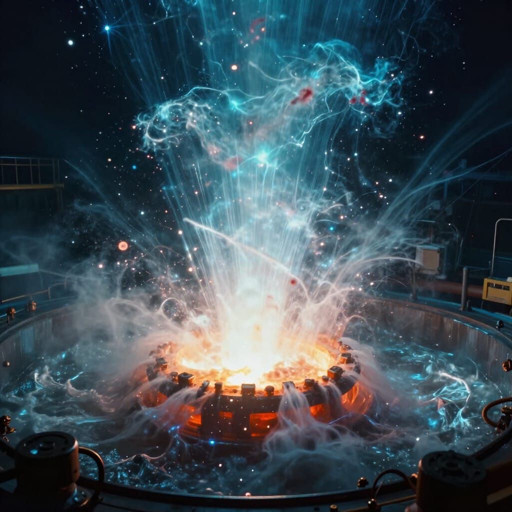 Inside a Boiling Water Reactor Core