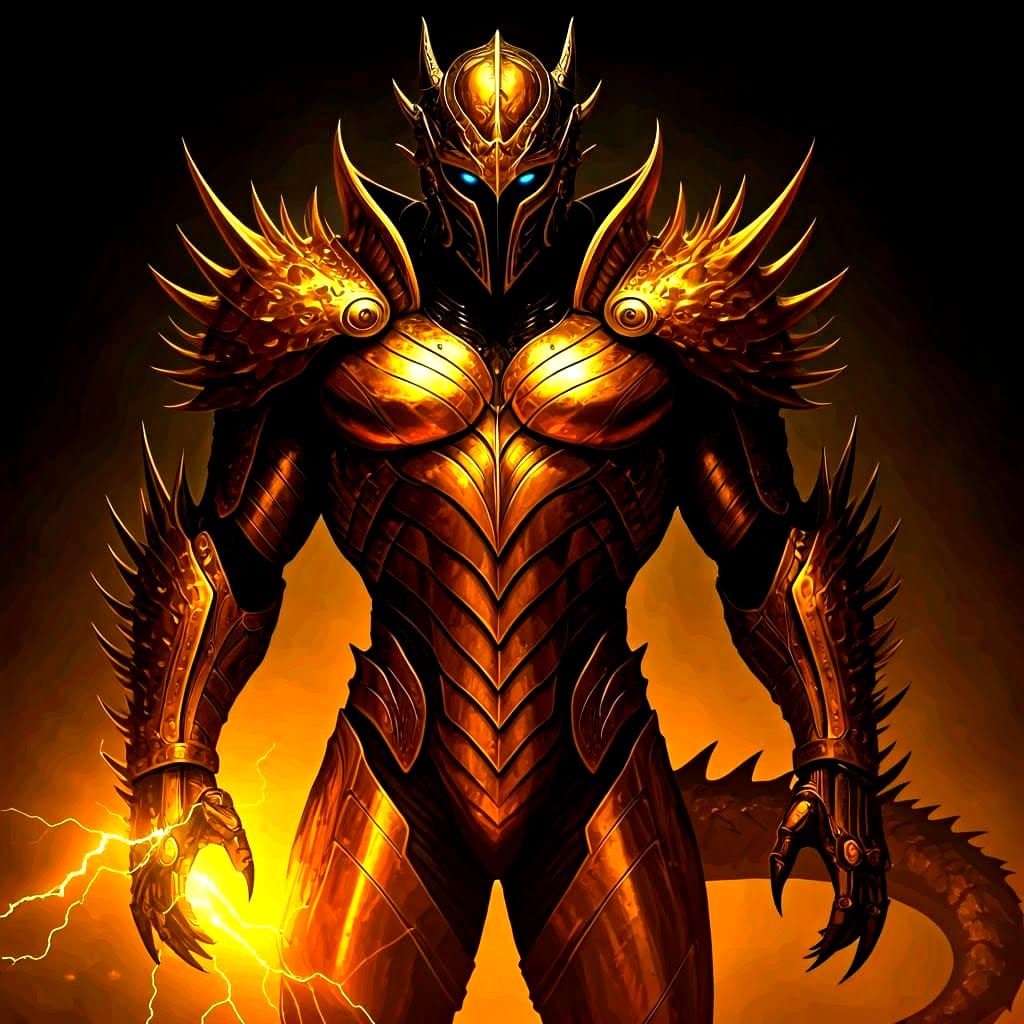 Ghidorah Human Form Alt Design