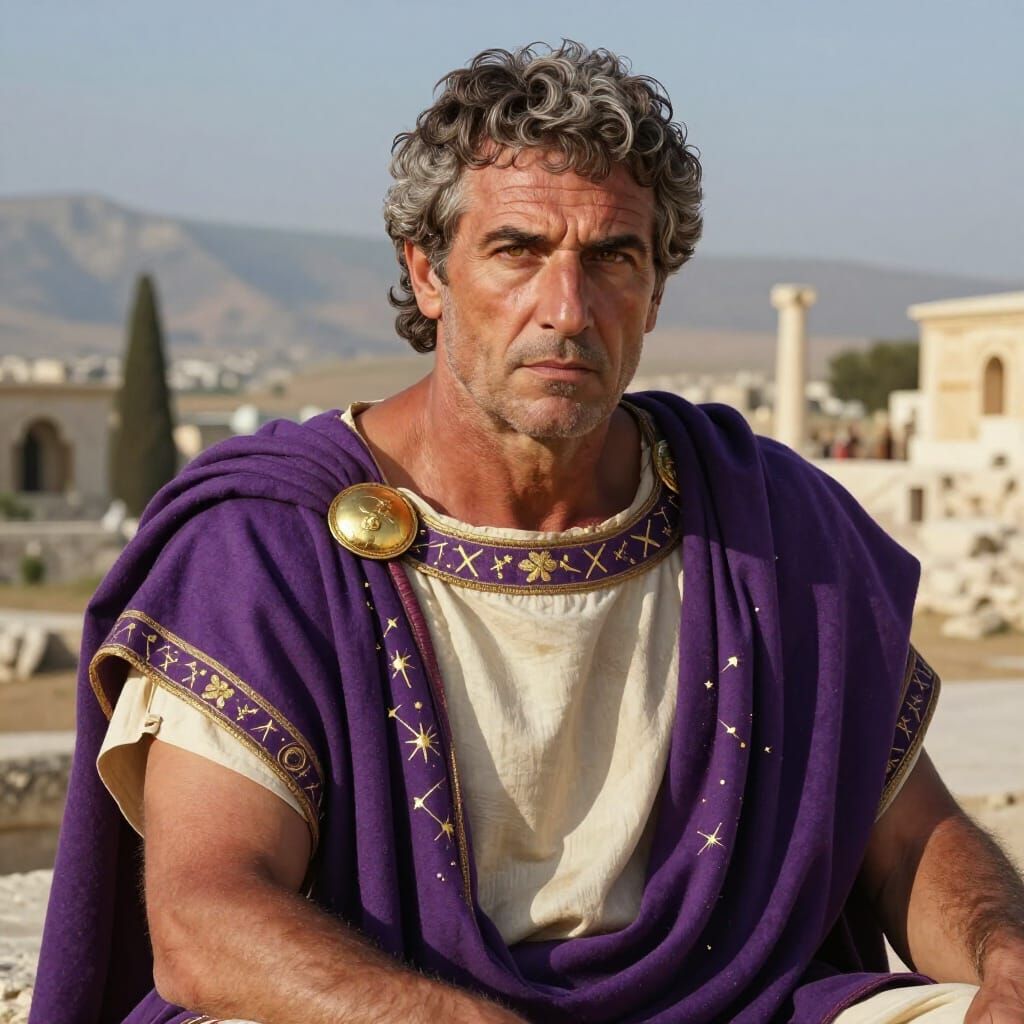 Photorealistic Portrait of King Dimitrios Poliorketes