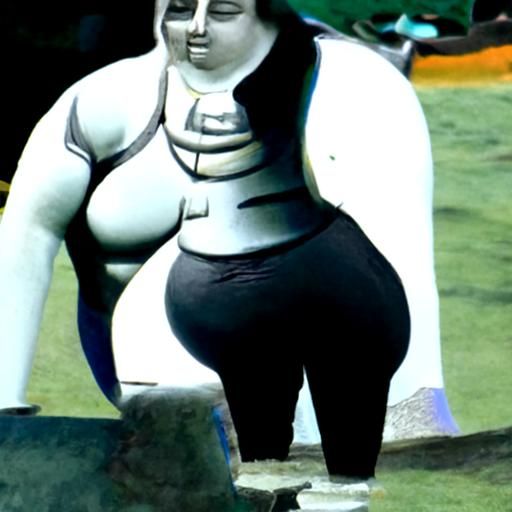 Image of a Curvy Woman