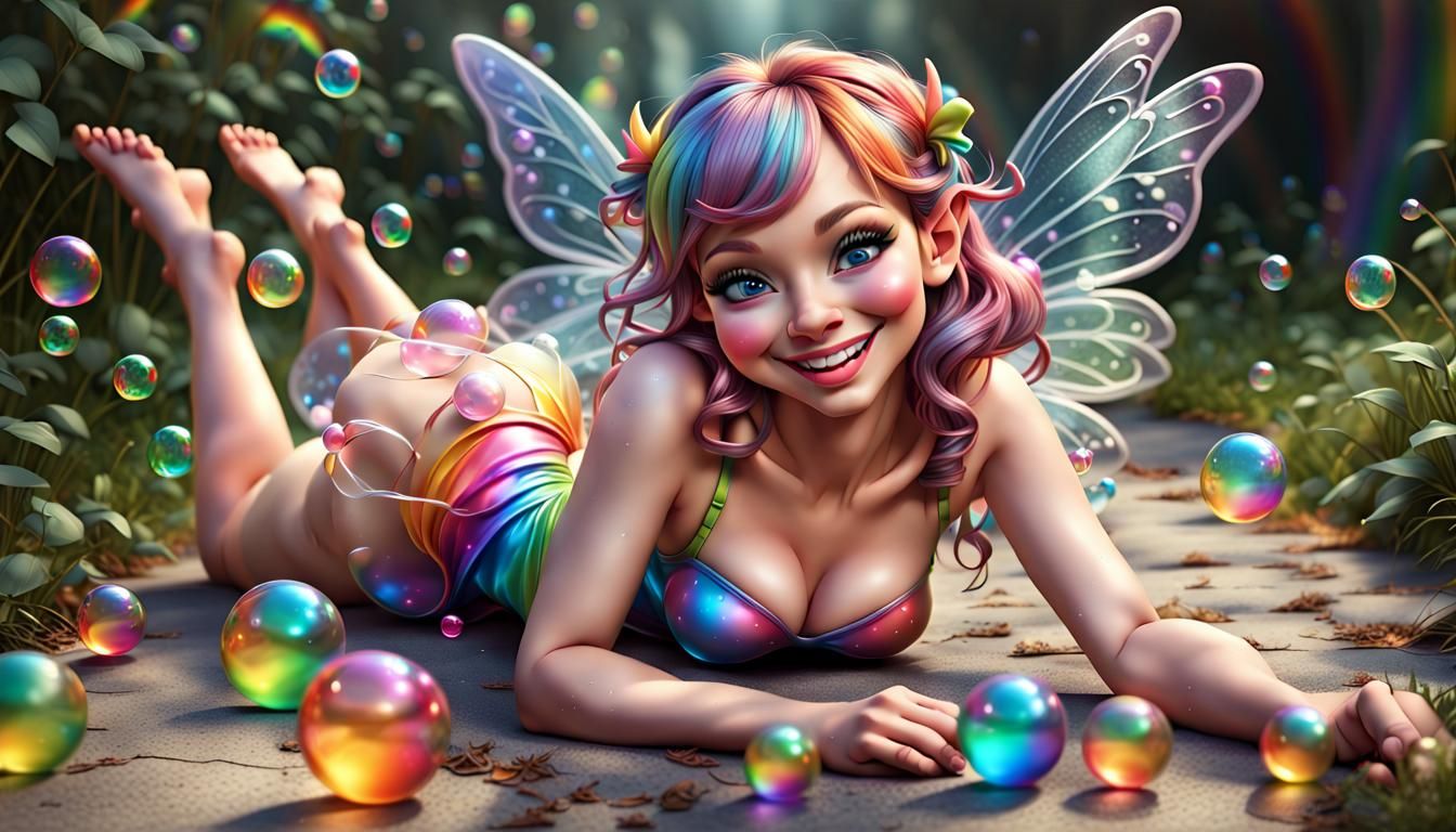 Fairy colourful