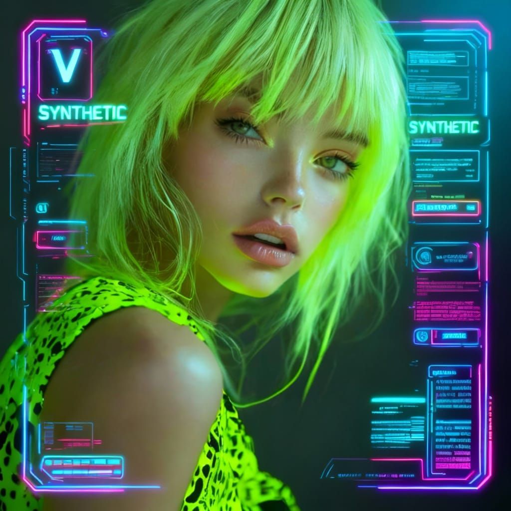 Surreal Transparent Woman Amidst Trees