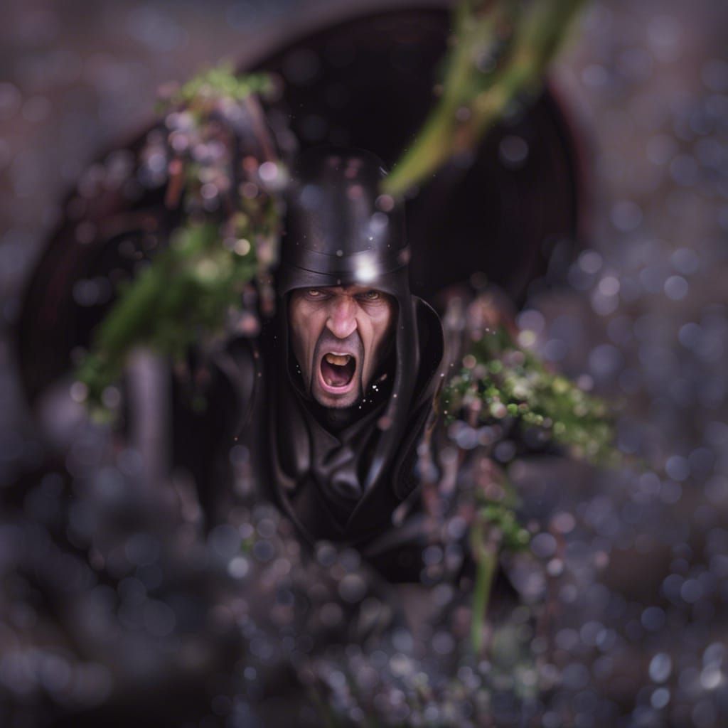 Evocative Sharp Focus Photograph: Destroyer of Worlds